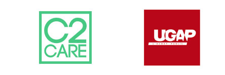 logo C2 Care, UGAP