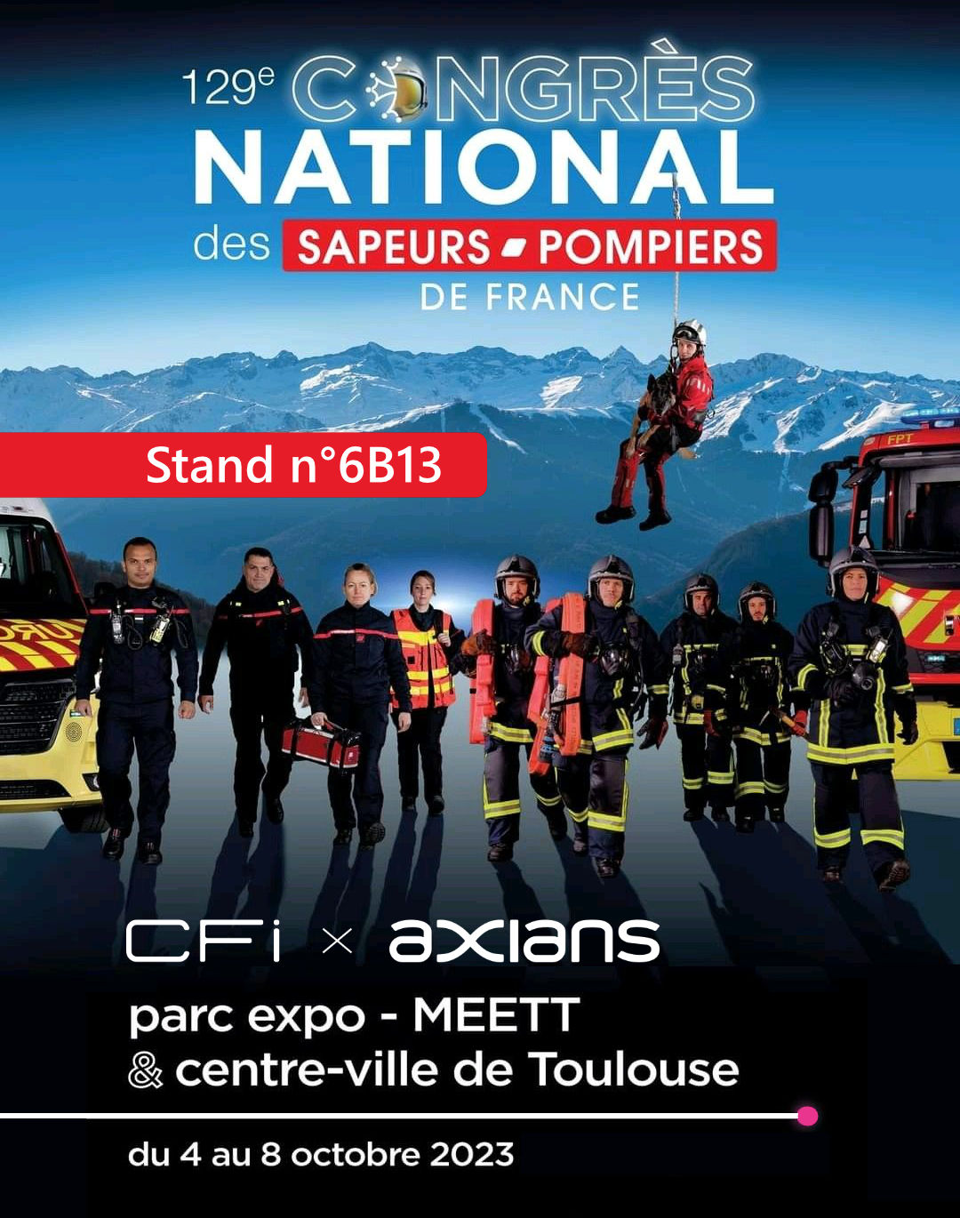 Congrès National des Sapeurs-Pompiers de France 2023
